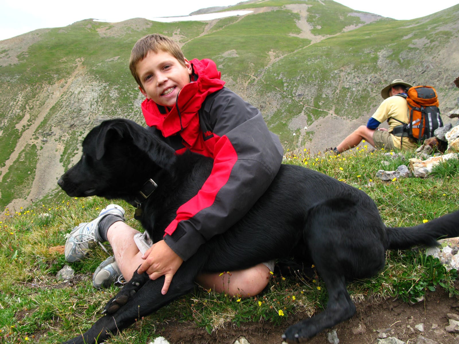 Colorado American Basin Hiking Dog Handies Peak