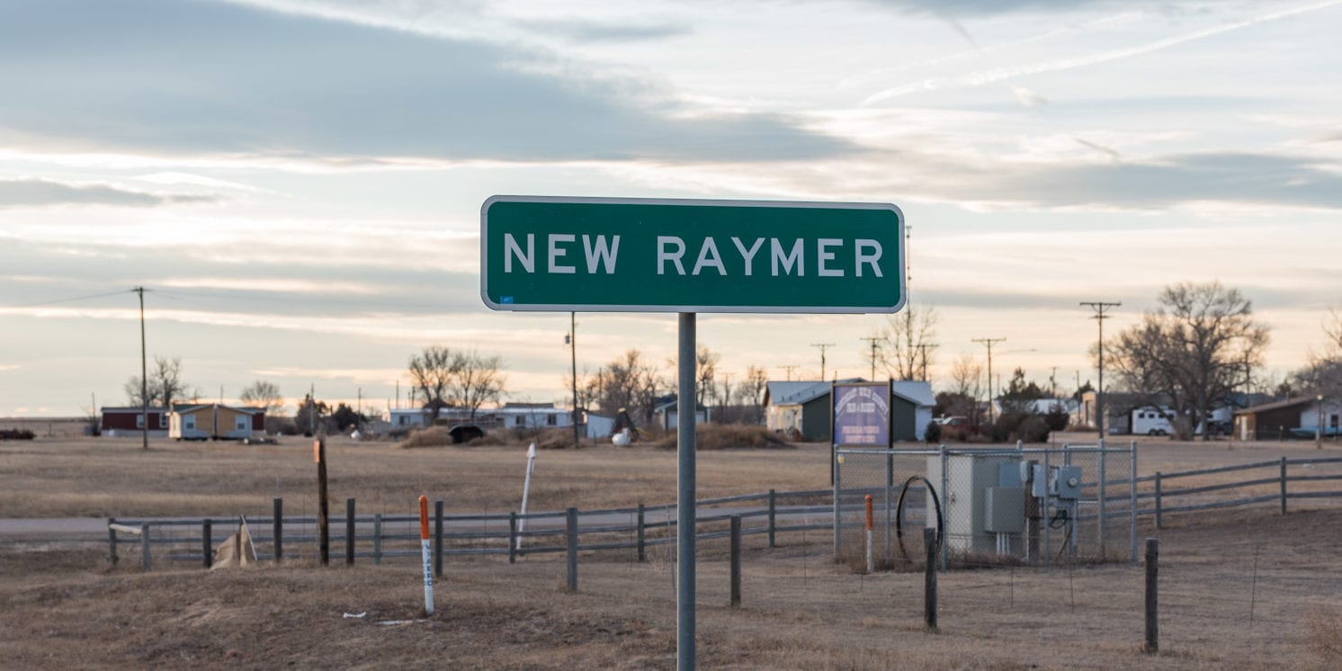 image of town of New Raymer, CO