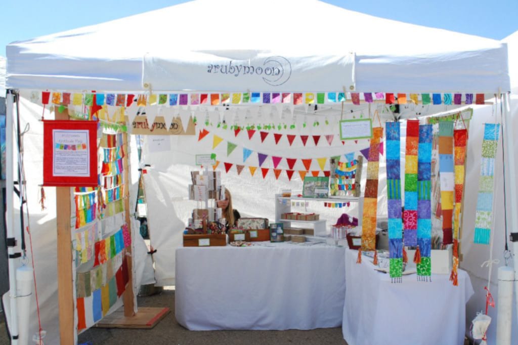 High Peaks Art Festival Vendor Booth