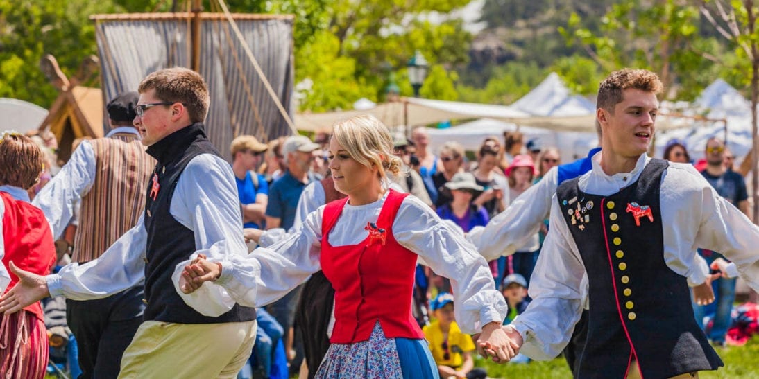 Scandinavian Midsummer Festival Estes Park, CO June Summer Solstice