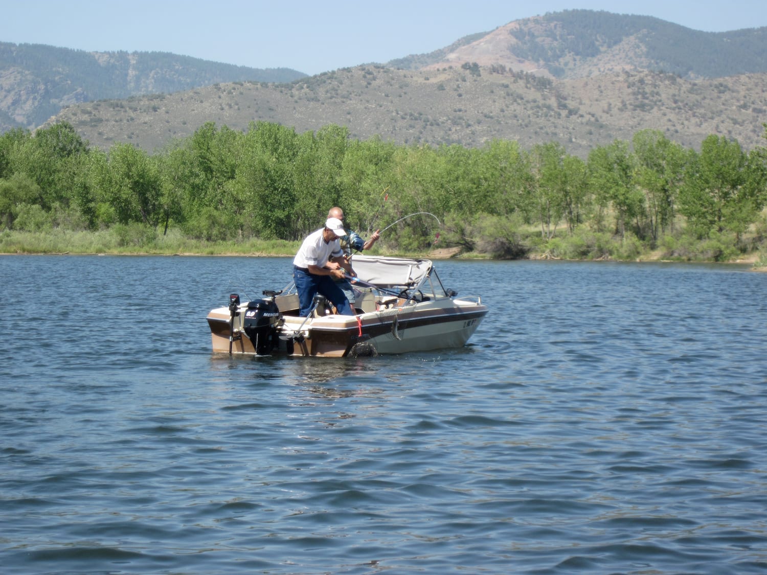 Trout Fishing Tournament Bear Creek Lake Park Fishing Boat