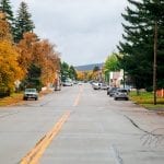 Meeker CO Downtown Autumn