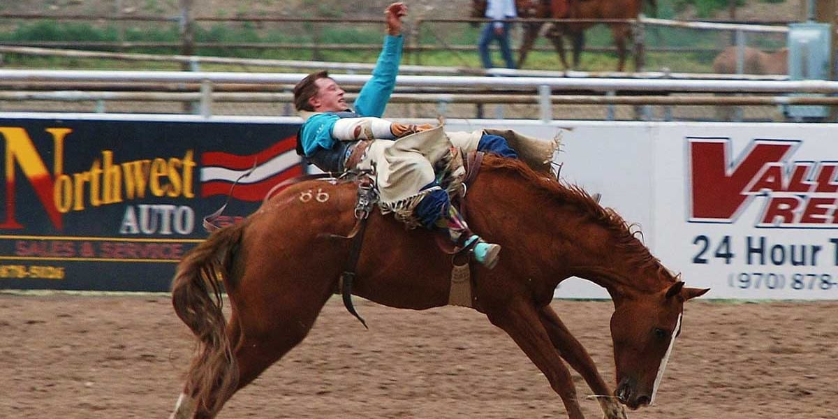 Meeker Range Call Rodeo Cowboy