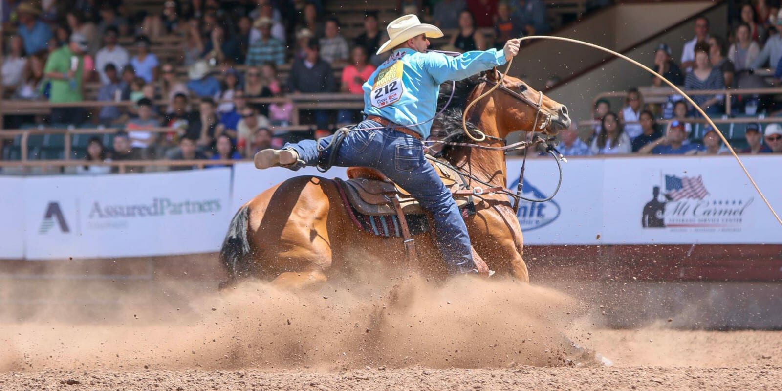 Pikes Peak Or Bust Rodeo Colorado Springs Cowboy