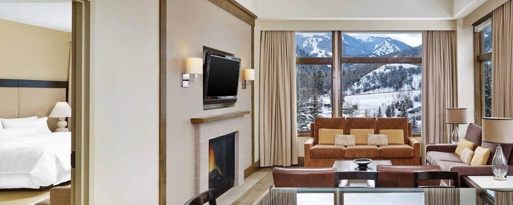 Westin Riverfront Resort Avon CO Suite Living Room