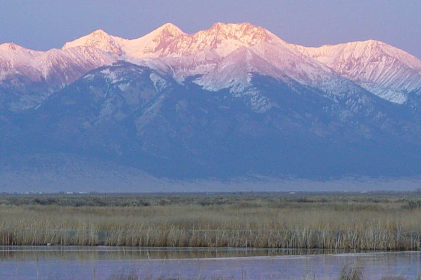 Alamosa South Bluff Trail Mount Blanca