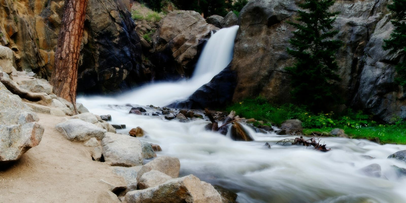 Boulder Falls Colorado