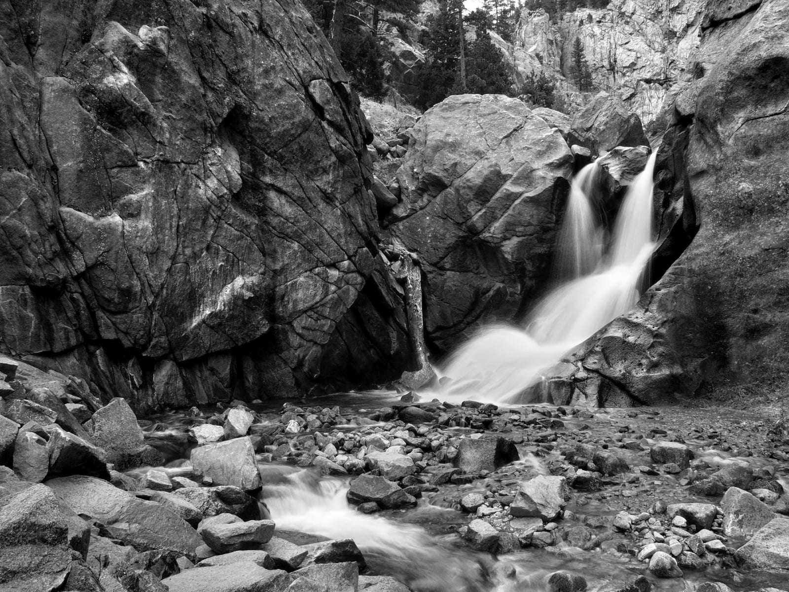 Boulder Falls Colorado
