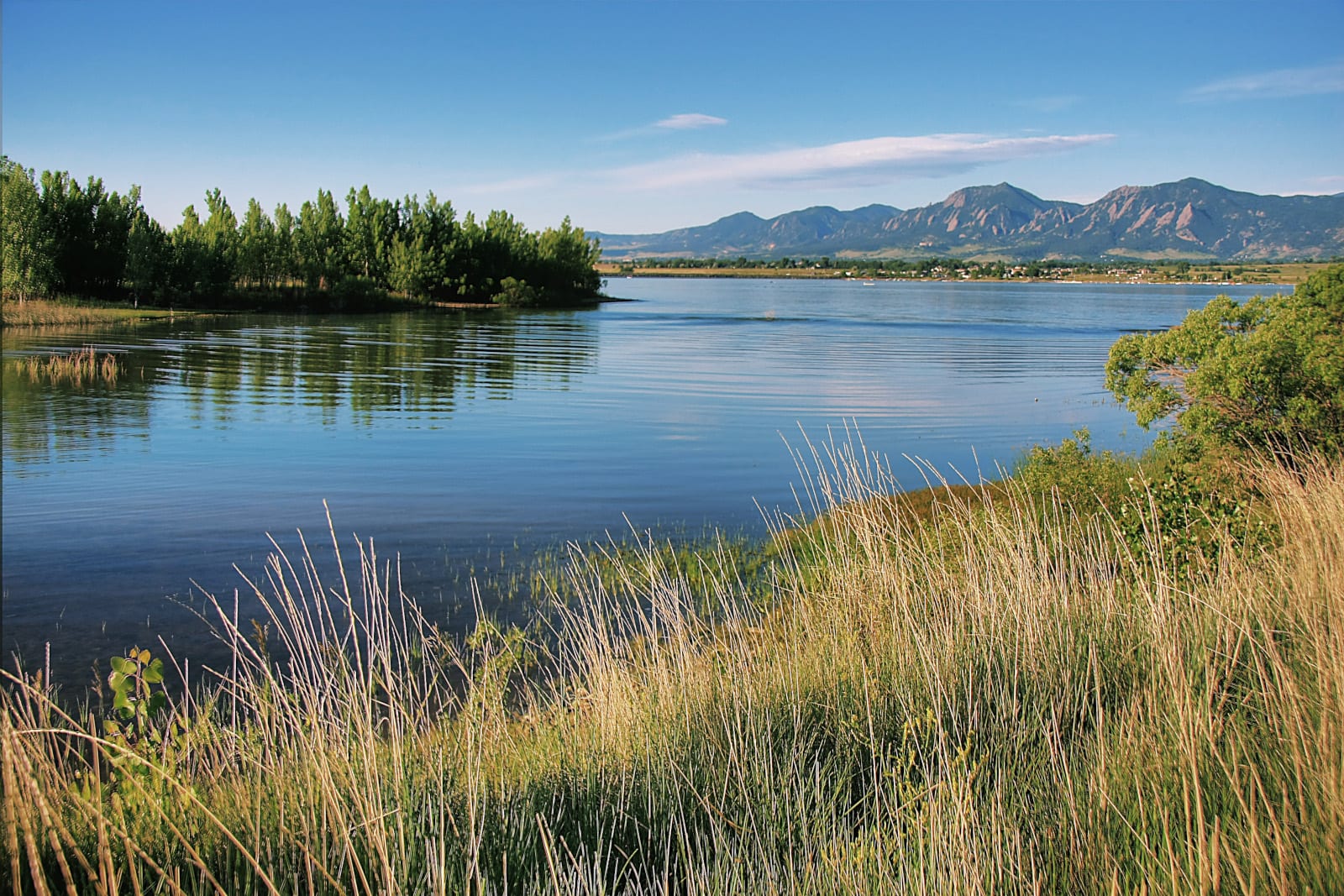 Boulder Reservoir Colorado Summer