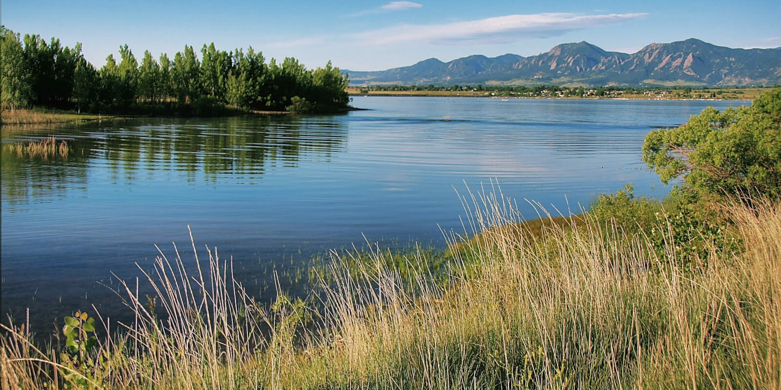 Boulder Reservoir Colorado Summer