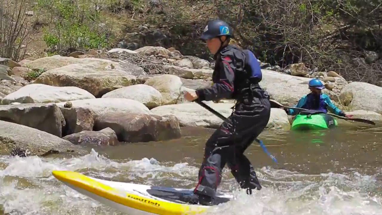 Buena Vista Whitewater Park Stand Up Paddle Boarder