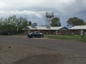 Center Colorado Water Tower