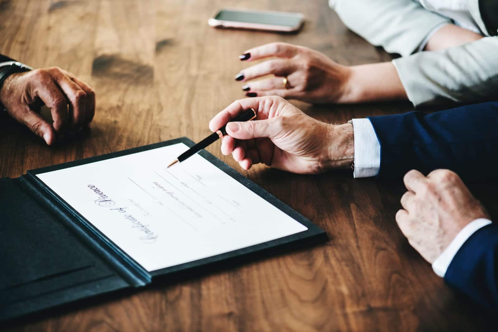 Colorado Divorce Attorneys Certificate of Divorce Signing