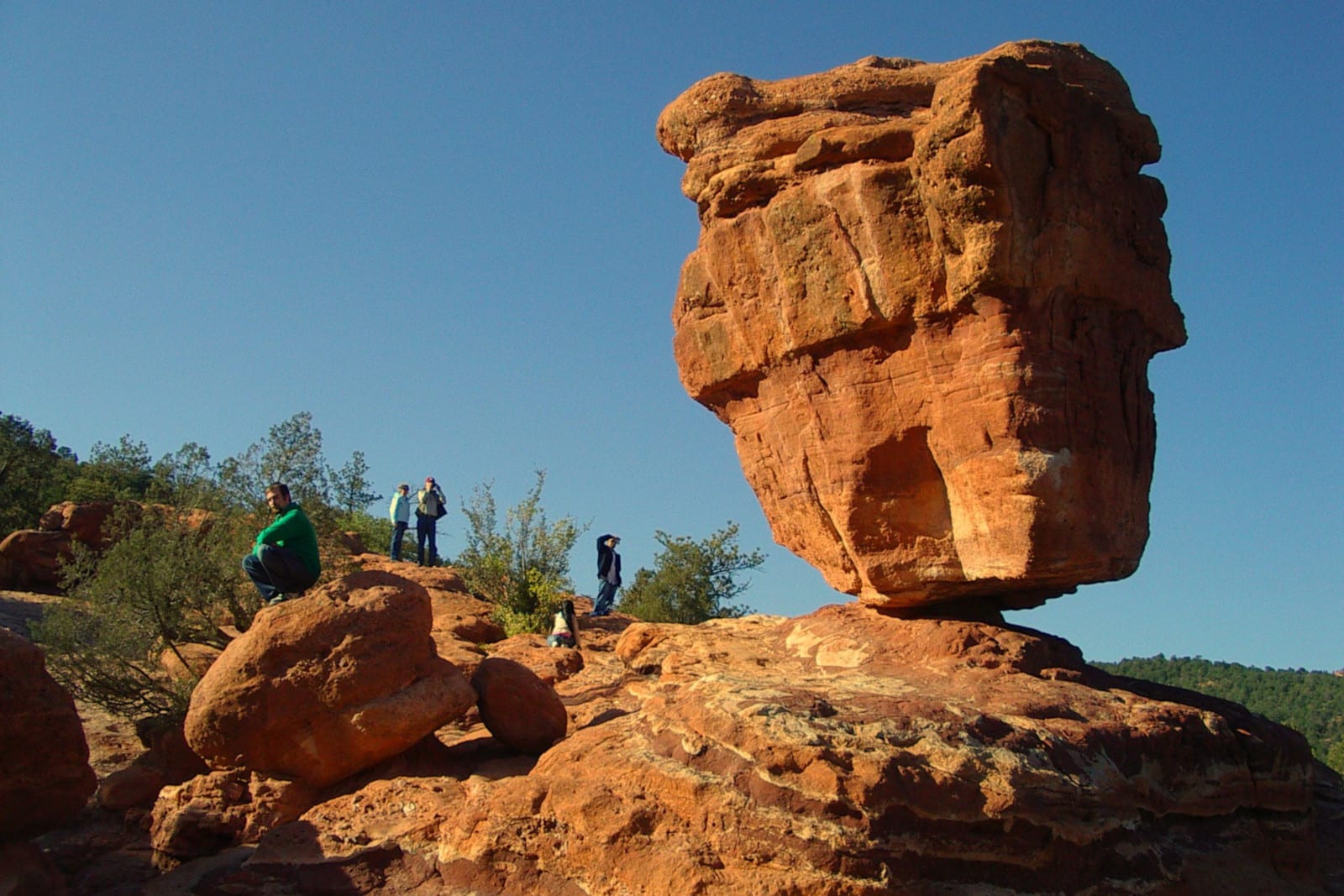 Colorado Educational Field Trip Garden of the Gods Balanced Rock