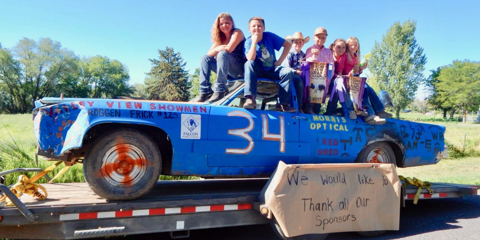 Delta County Fair Colorado Demolition Derby Car