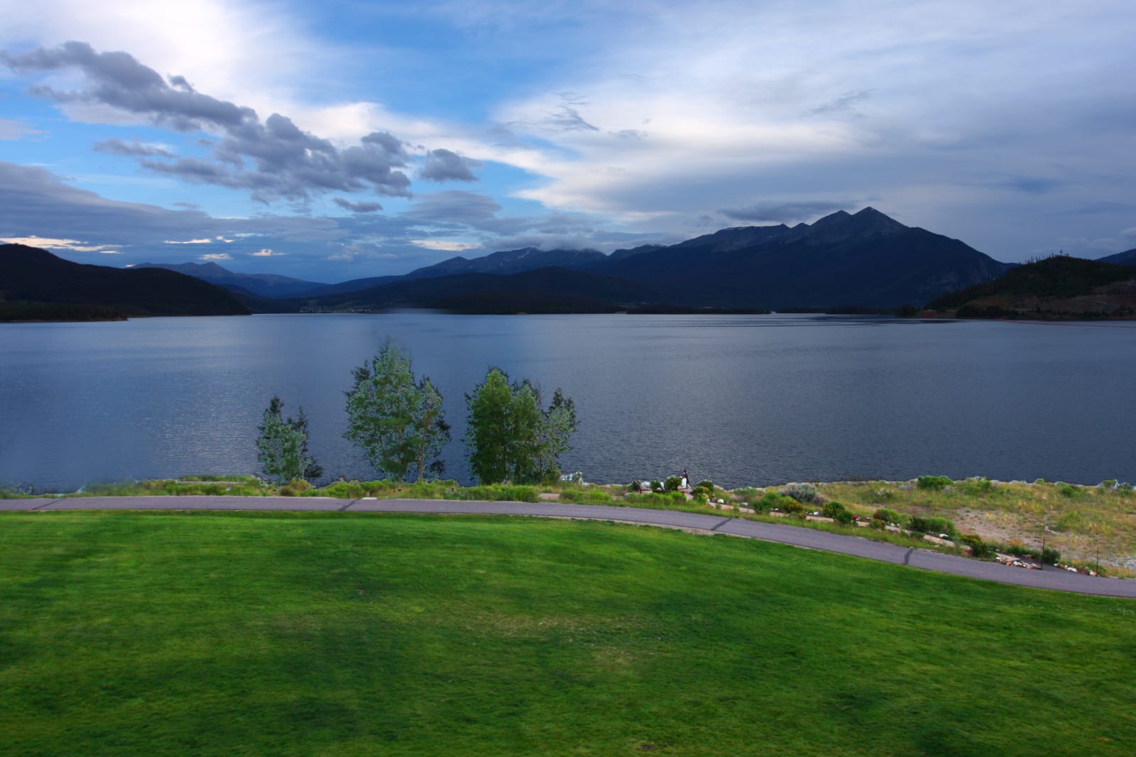 Lake Dillon Hiking Trail Summer Colorado