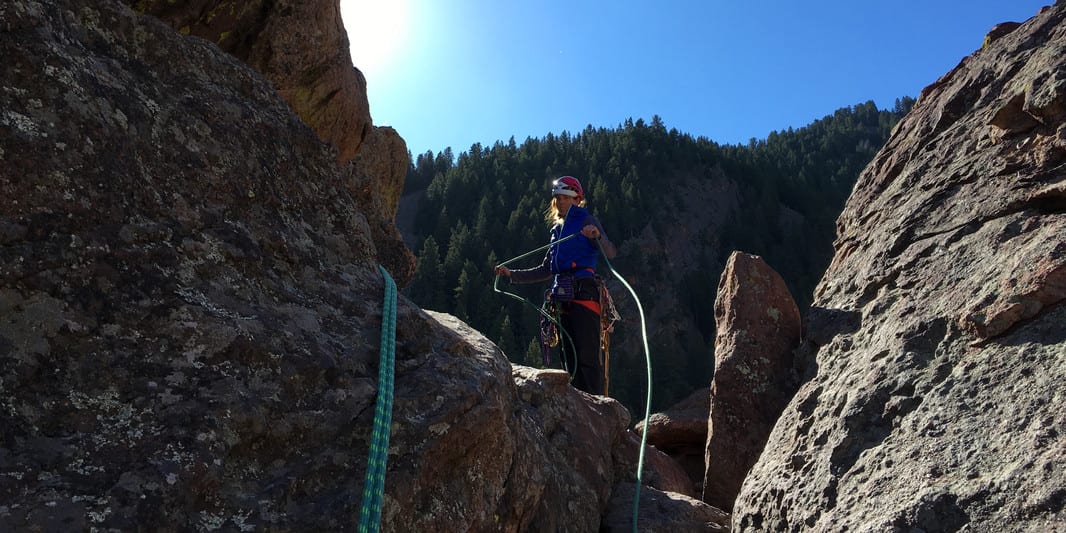 Golden Mountain Guides Rock Climbing Eldorado Canyon State Park