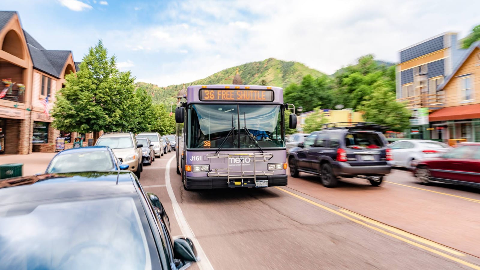 Mountain Metropolitan Transit Colorado Springs Free Shuttle Bus