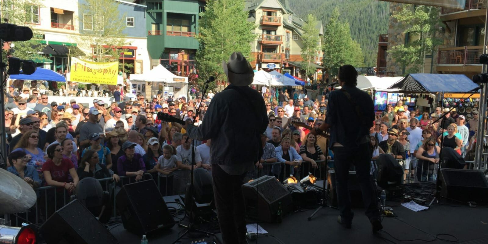 Mountain Town Music Festival Keystone Concert Stage