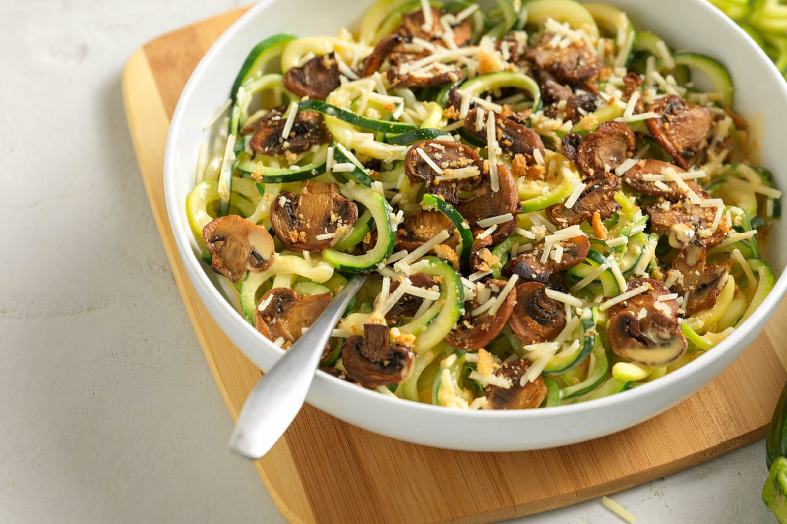 Noodles & Company Truffle Mushrooms