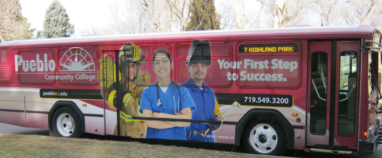 Pueblo Transit Colorado Bus Advertising
