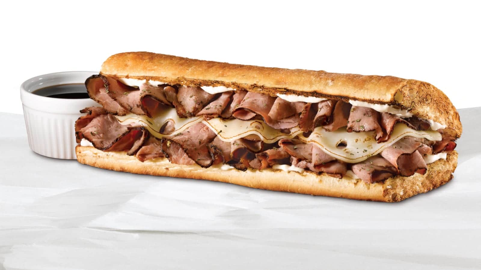 Quiznos Sub Sandwich Steakhouse Beef Dip