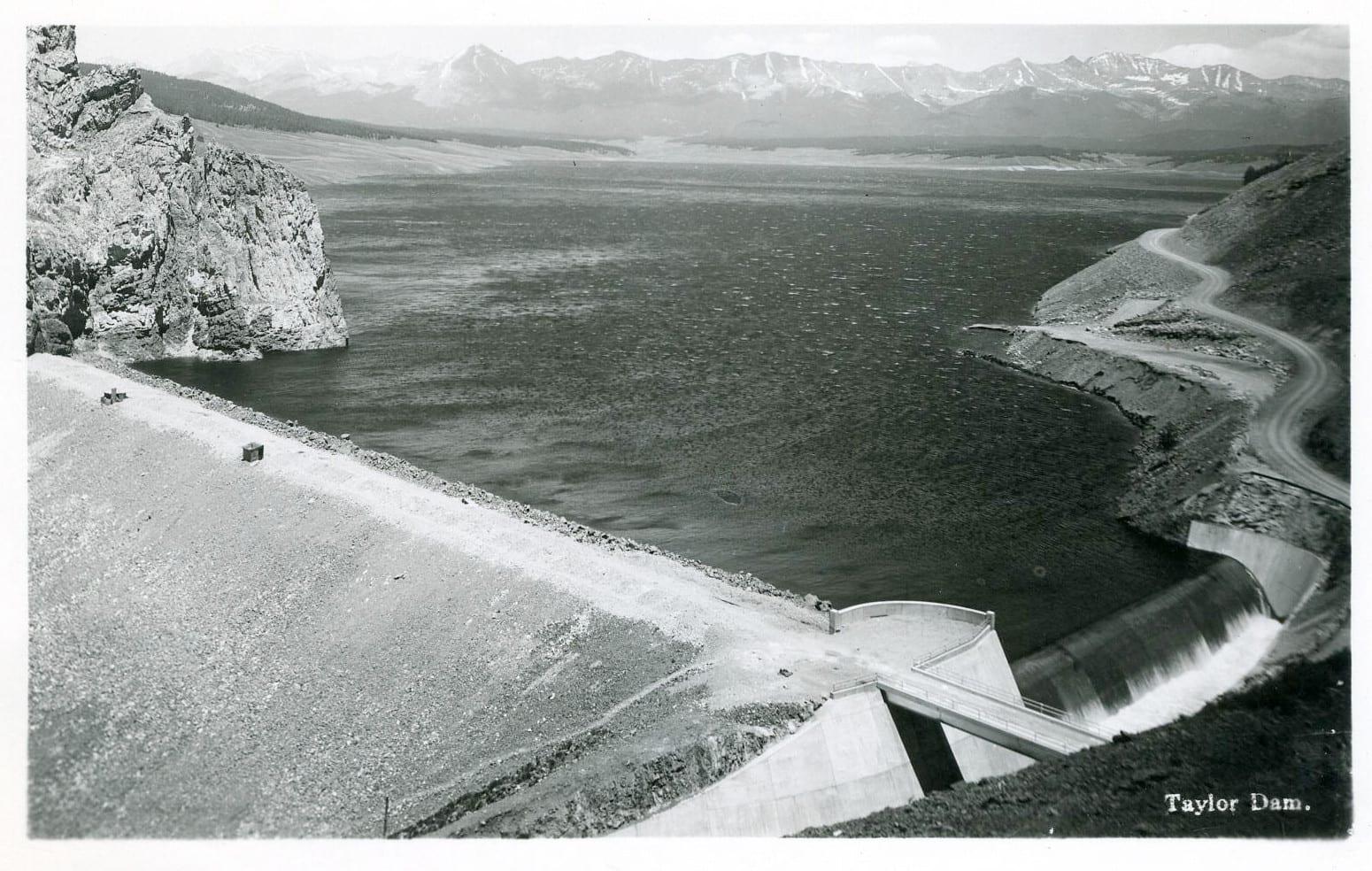 Taylor Park Reservoir Dam Colorado