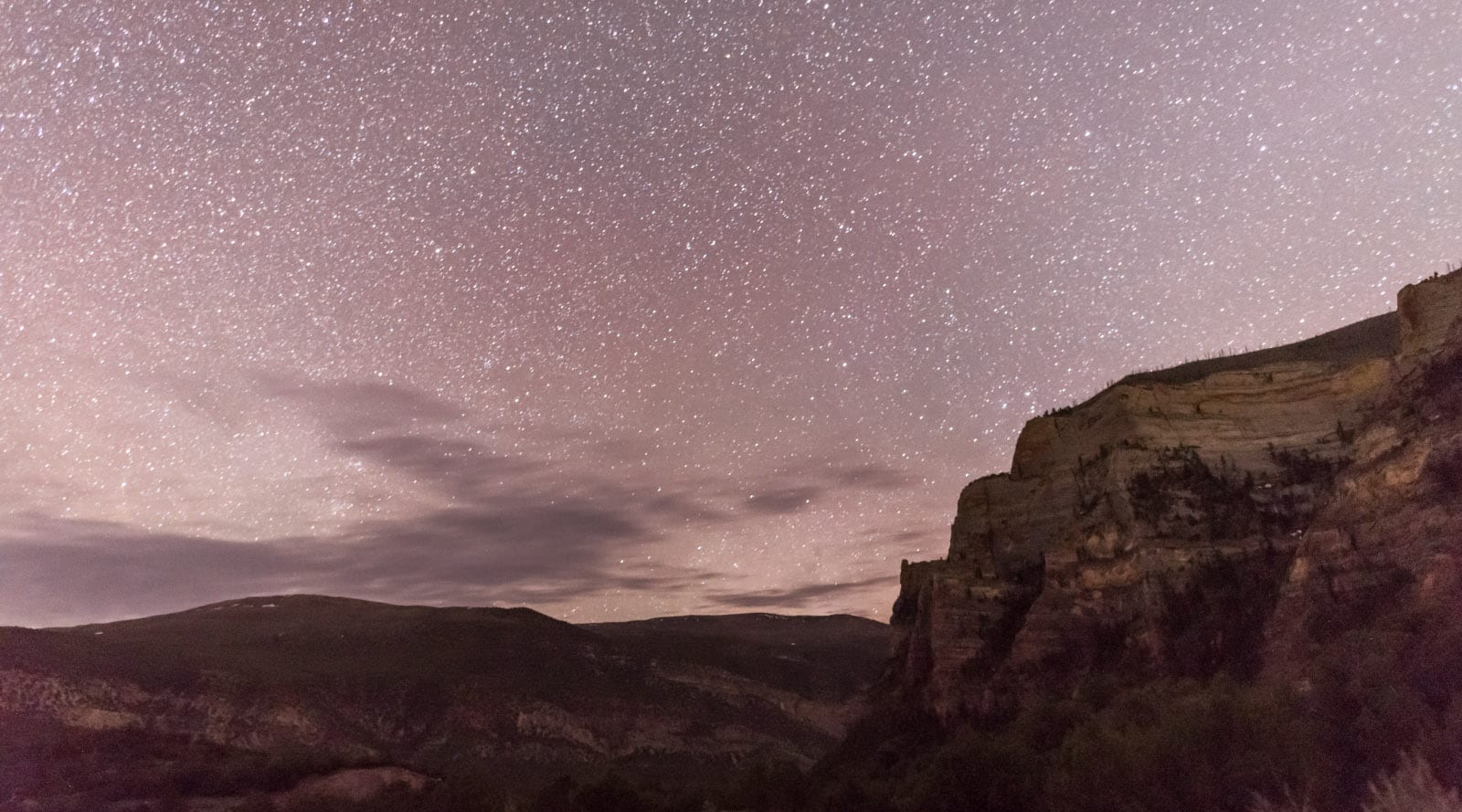 Stargazing at Dinosaur National Monument | Dark Sky Park Night Stars