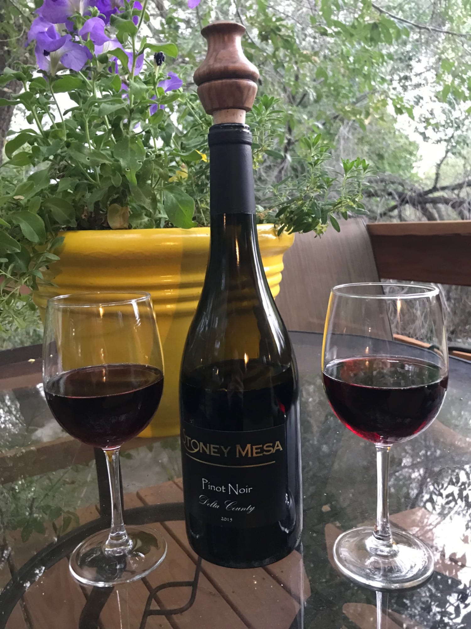 Stoney Mesa Winery Bottle of Pinot Noir