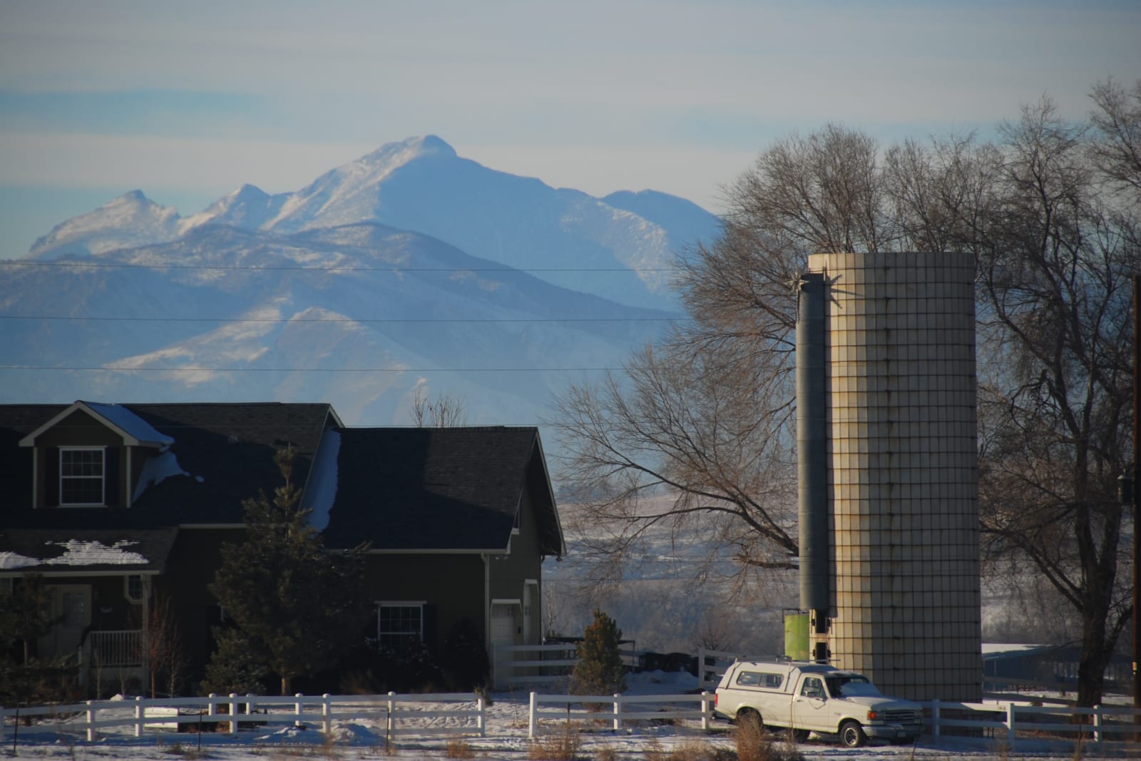 Berthoud Colorado Longs Peak House Farm