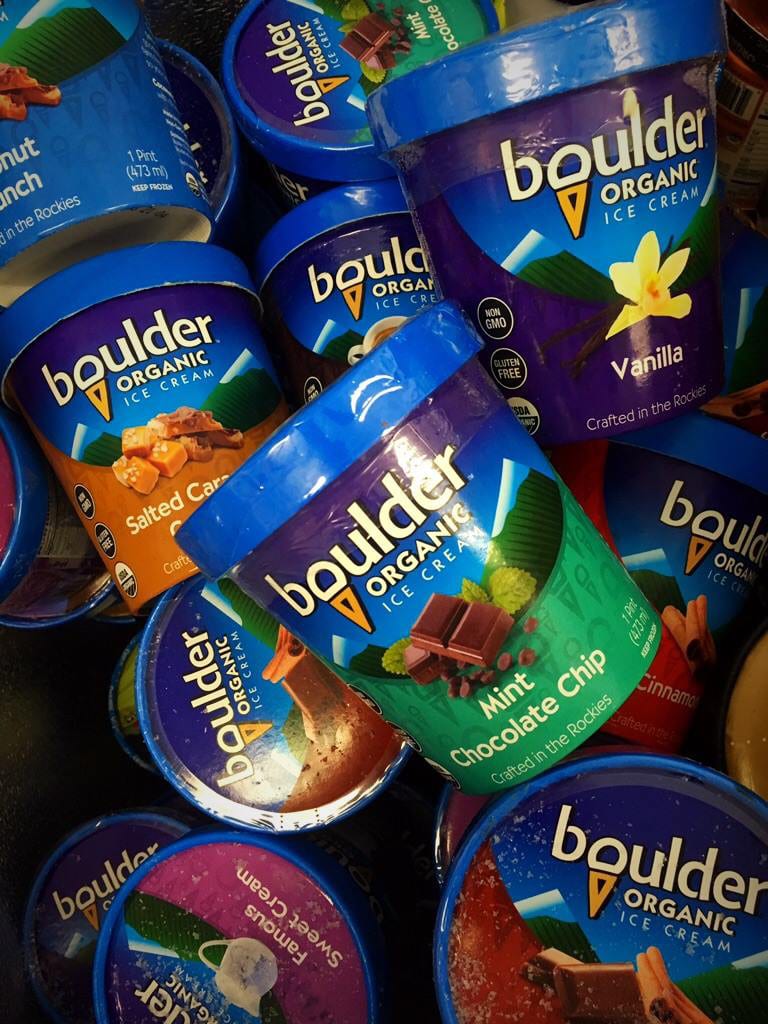 Boulder Organic Ice Cream Flavors