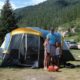 Camping with Kids Checklist Family at Campsite Rocky Mountains