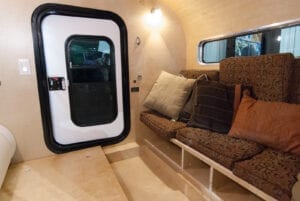 Colorado Teardrops Mount Massive Camper Interior Couch