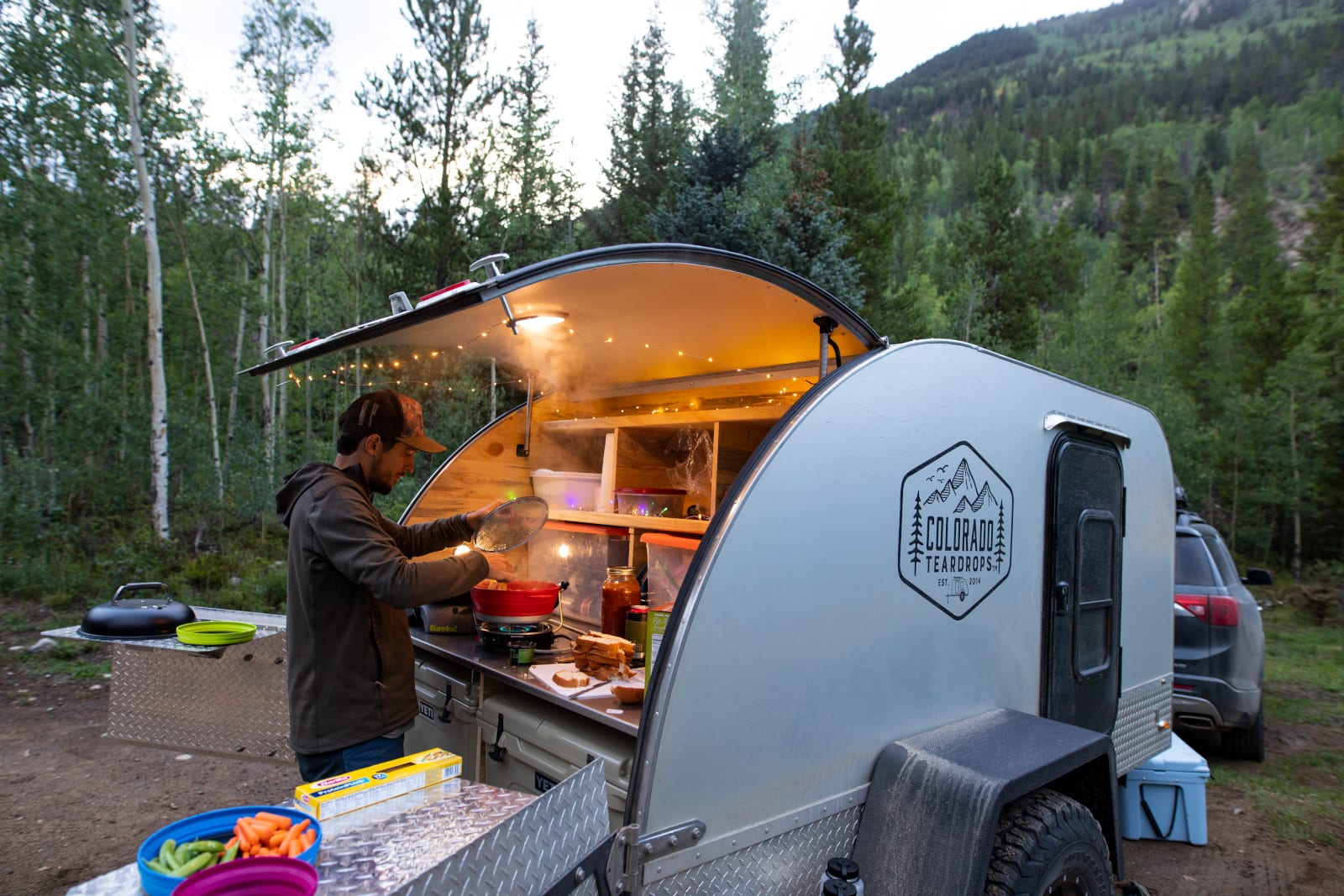 Colorado Teardrops Summit Exterior Kitchen