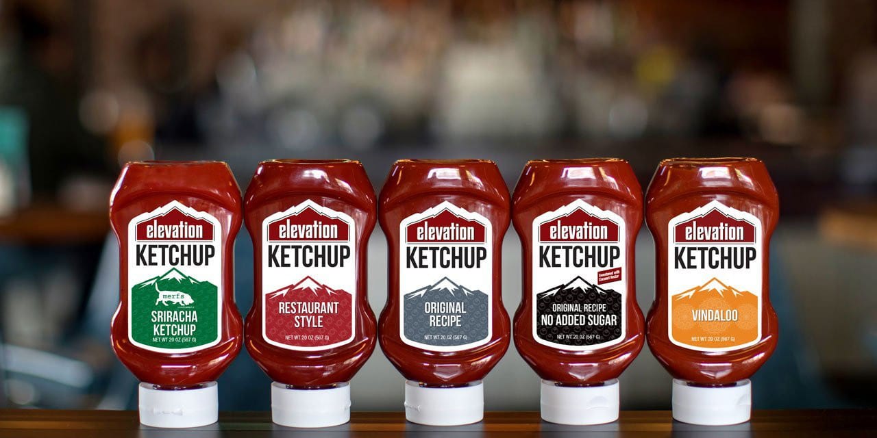 Elevation Organic Ketchup Flavor Lineup Denver Colorado