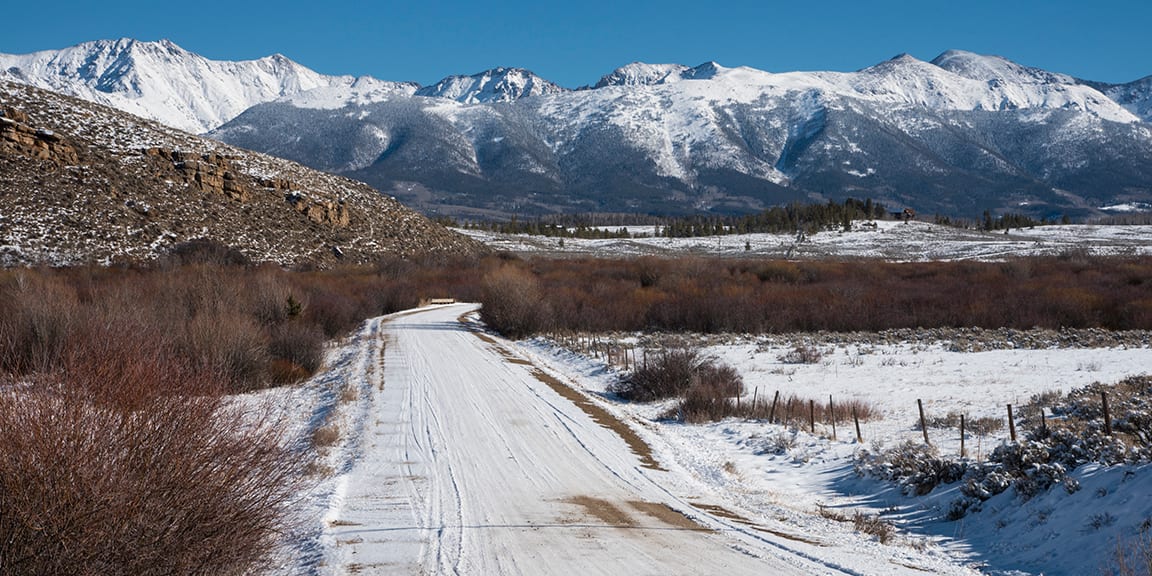 Gould Colorado Highway 14 State Forest Vista