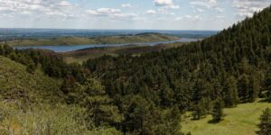 Lory State Park Overlooking Horsetooth Reservoir Bellvue CO