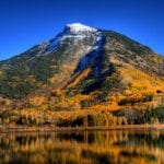 Marble Colorado Beaver Lake Fall Colors