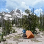 Mount Zirkel Wilderness Backpacking Tent Day