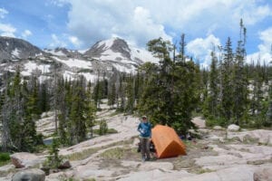 Mount Zirkel Wilderness Backpacking Tent Day