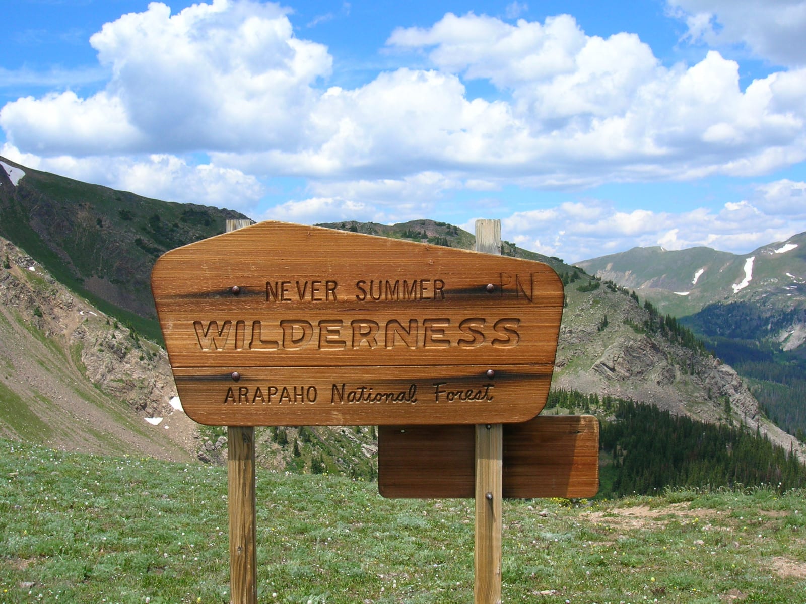 Never Summer National Wilderness Area Near Grand Lake Co Arapaho