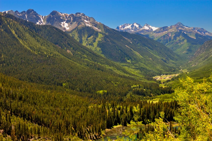Ophir Colorado Mountainside