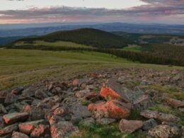 Powderhorn Wilderness Colorado Sunset