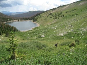 Rawah Wilderness Blue Lake