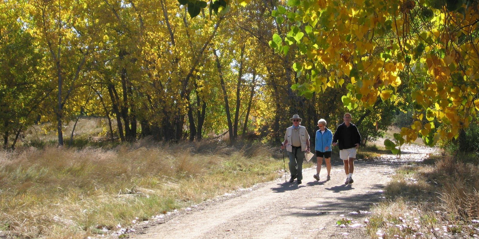 Sand Creek Regional Greenway Trail People Walking