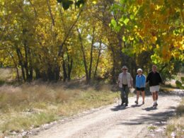 Sand Creek Regional Greenway Trail People Walking