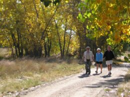 Sand Creek Regional Greenway Trail People Walking