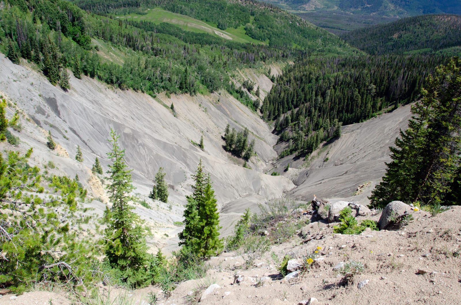 Toponas Colorado Mountain Muddy Slide