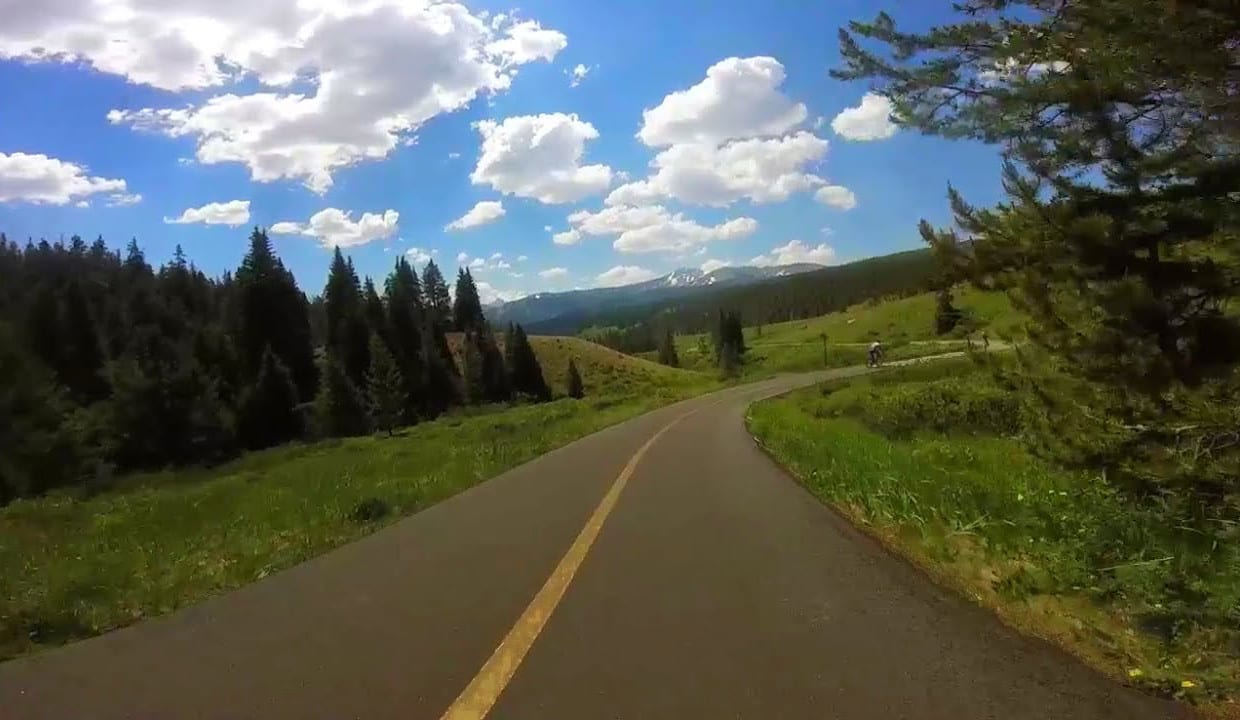 Vail Pass Trail Paved Bike Path Colorado