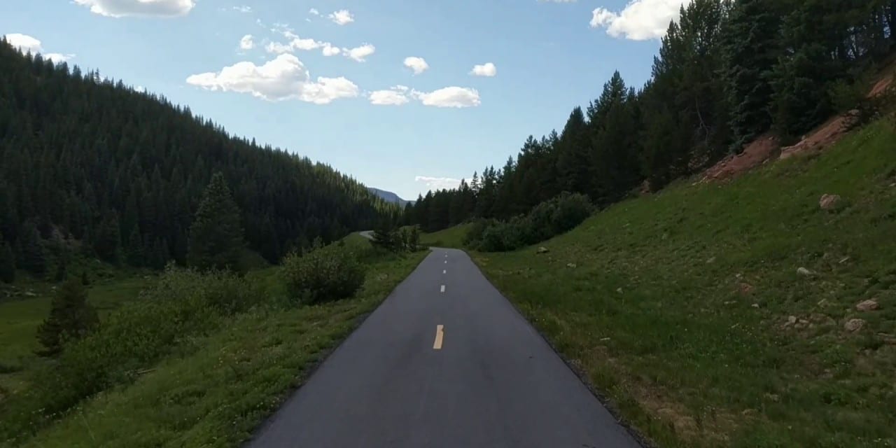 Vail Pass Trail Paved Bike Path